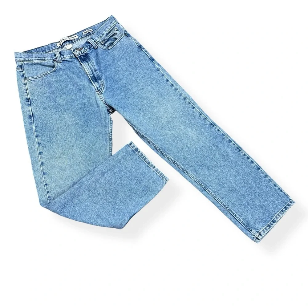 Harley Davidson Jeans Men's 36x30 Light Wash‎ Traditional Denim Biker Motorcycle